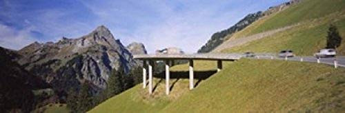 Posterazzi PPI93649S Bridge Mountain Pass Austria Poster Print, 18 x 6