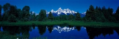 Posterazzi Snake River & Teton Range Grand Teton National Park WY USA Poster Print, (18 x 6) Posterazzi Snake River & Teton Range Grand Teton National Park WY USA Poster Print, (18 x 6)