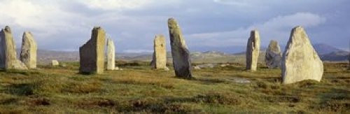 Posterazzi Callanish Stones Isle Of Lewis Outer Hebrides Scotland United Kingdom Poster Print, (18 x 6)