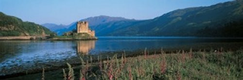 Posterazzi Eilean Donan Castle & Loch Duich Scotland Poster Print, (18 x 6) Posterazzi Eilean Donan Castle & Loch Duich Scotland Poster Print, (18 x 6)