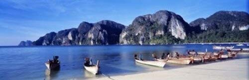Posterazzi Phi Islands Thailand Poster Print, (18 x 6) Posterazzi Phi Islands Thailand Poster Print, (18 x 6)