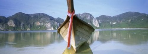 Posterazzi Boat Moored In The Water Phi Islands Thailand Poster Print, (18 x 7) Posterazzi Boat Moored In The Water Phi Islands Thailand Poster Print, (18 x 7)