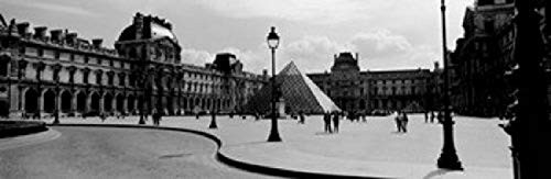 Posterazzi PPI60059S Tourists in the courtyard of a museum Musee Du Louvre Paris France Poster Print, 18 x 6 Posterazzi PPI60059S Tourists in the courtyard of a museum Musee Du Louvre Paris France Poster Print, 18 x 6