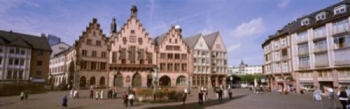 Posterazzi Roemer Square Frankfurt Germany Poster Print, (18 x 6) Posterazzi Roemer Square Frankfurt Germany Poster Print, (18 x 6)