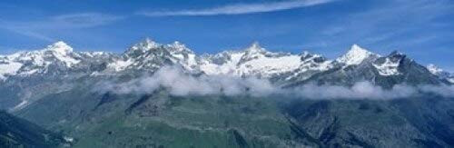 Posterazzi Swiss Alps Switzerland Poster Print, (18 x 6)