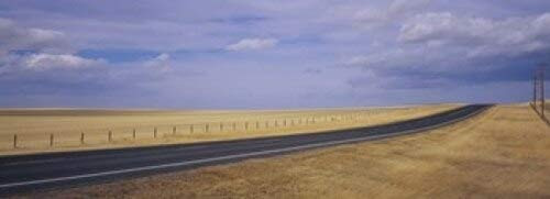 Posterazzi Road passing through a landscape Judith Basin County Montana USA Poster Print, (18 x 7) Posterazzi Road passing through a landscape Judith Basin County Montana USA Poster Print, (18 x 7)