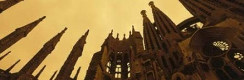Posterazzi La Sagrada Familia Barcelona Spain Poster Print, (18 x 6) Posterazzi La Sagrada Familia Barcelona Spain Poster Print, (18 x 6)