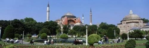 Posterazzi Hagia Sophia Istanbul Turkey Poster Print, (18 x 6)