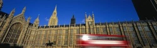 Posterazzi Parliament London England United Kingdom Poster Print, (18 x 6)
