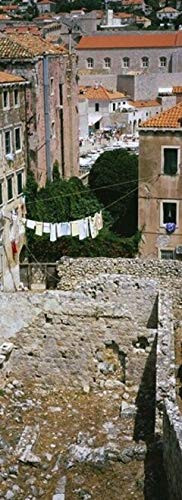 Posterazzi High angle view of the old ruins in a town Dubrovnik Croatia Poster Print, (18 x 7)