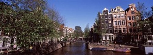 Posterazzi Buildings in a city Amsterdam North Holland Netherlands Poster Print, (18 x 7) Posterazzi Buildings in a city Amsterdam North Holland Netherlands Poster Print, (18 x 7)