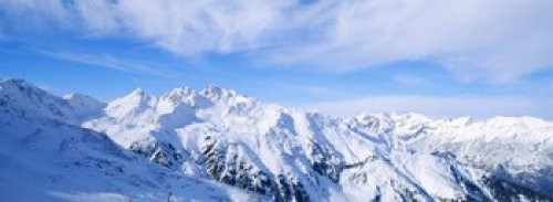Posterazzi PPI146882S Snow covered Alps Schonjoch Tirol Austria Poster Print, 18 x 7