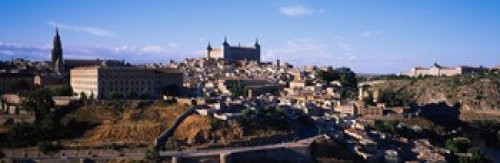 Buildings in a city Toledo Toledo Province Castilla La Mancha Spain Poster Print (18 x 6)