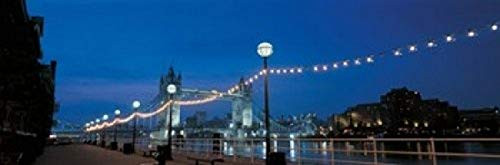 Posterazzi PPI65888S Tower Bridge London England Poster Print, 18 x 6