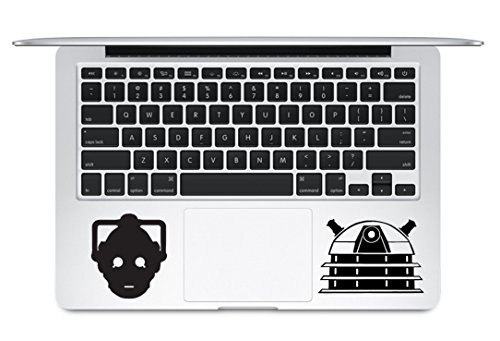 Cyberman Head And Dalek Head Doctor Who Keyboard Trackpad Apple Macbook Laptop Decal Vinyl Sticker Apple Mac Air Pro Sticker Cyberman Head And Dalek Head Doctor Who Keyboard Trackpad Apple Macbook Laptop Decal Vinyl Sticker Apple Mac Air Pro Sticker