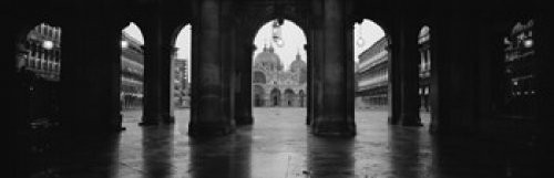 Posterazzi PPI152065S Arcade of a building St. Mark's Square Venice Italy Poster Print, 18 x 6