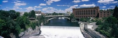 Posterazzi PPI146978S Monroe Street Bridge Across River Spokane Washington State USA Poster Print, 18 x 6 Posterazzi PPI146978S Monroe Street Bridge Across River Spokane Washington State USA Poster Print, 18 x 6