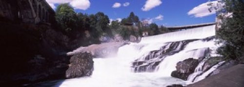 Posterazzi Falls River Spokane Washington State USA Poster Print, (18 x 7) Posterazzi Falls River Spokane Washington State USA Poster Print, (18 x 7)
