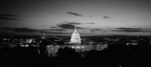 Posterazzi PPI152104S Government lit up at Night US Capitol Building Washington DC USA Poster Print, 15 x 7 Posterazzi PPI152104S Government lit up at Night US Capitol Building Washington DC USA Poster Print, 15 x 7