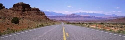 Posterazzi Road passing through a landscape State Route 95 Utah USA Poster Print, (18 x 6) Posterazzi Road passing through a landscape State Route 95 Utah USA Poster Print, (18 x 6)