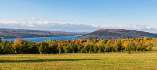 Posterazzi The Bluff on Keuka autumn Finger Lakes New York State USA Poster Print, (15 x 7) Posterazzi The Bluff on Keuka autumn Finger Lakes New York State USA Poster Print, (15 x 7)