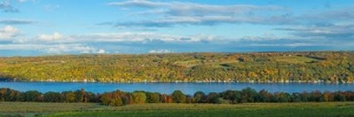 Posterazzi surrounded Poster Print by hills Keuka Finger Lakes New York State USA, (18 x 6) Posterazzi surrounded Poster Print by hills Keuka Finger Lakes New York State USA, (18 x 6)