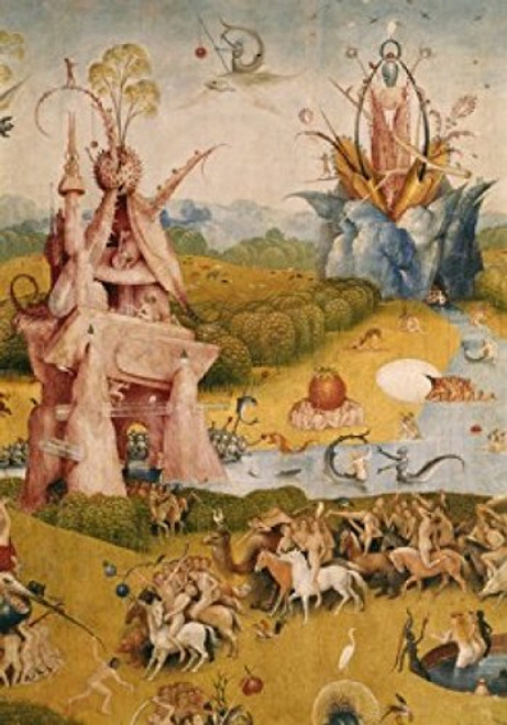 Garden of Earthly Delights Detail #3 Hieronymus Bosch (c1450-1516 Netherlandish) Museo Del Prado Madrid Spain Poster Print (18 x 24)