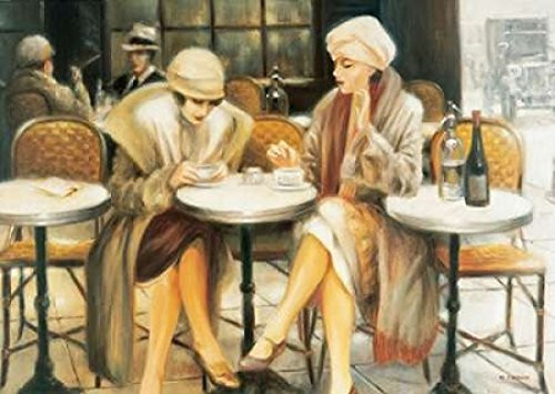 Posterazzi Cafe III Poster Print by E Denis, (10 x 14)