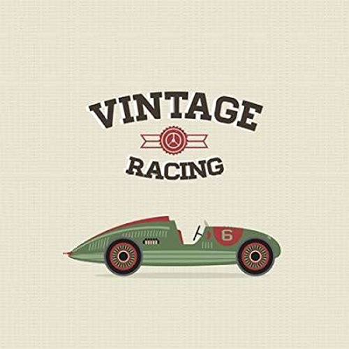 Posterazzi Vintage Racing 3 Poster Print by GraphINC Studio, (12 x 12)