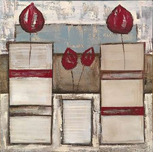 Posterazzi Floral set III Poster Print by Kristel Peters, (12 x 12) Posterazzi Floral set III Poster Print by Kristel Peters, (12 x 12)