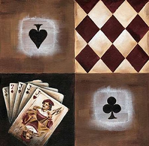 Posterazzi Three of a kind Poster Print by Wendy Fields, (12 x 12)