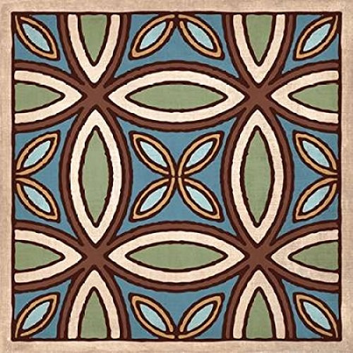 Posterazzi Tile Pattern III Poster Print by N Harbick, (24 x 24)