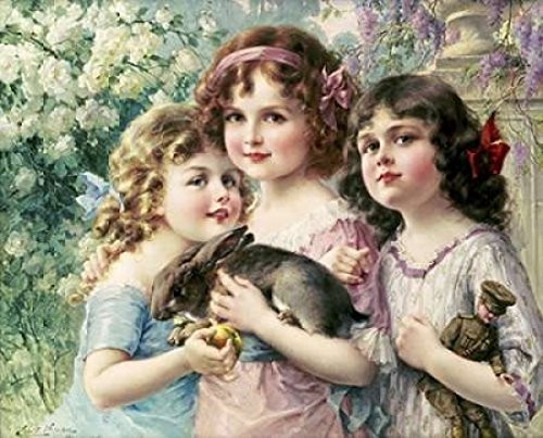 Posterazzi The Three Graces Poster Print by Emile Vernon, (20 x 24)