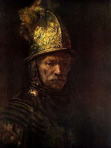 Man With Gold Helmet Poster Print by Rembrandt Van Rijn (18 x 24)