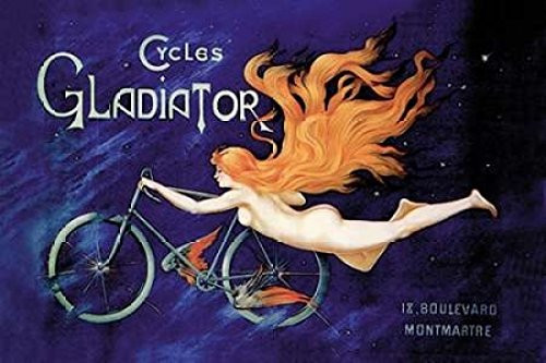 Cycles Gladiator 1895 Poster Print by Unknown (12 x 18)