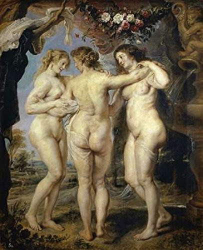 The Three Graces Poster Print by Peter Paul Rubens (10 x 12)