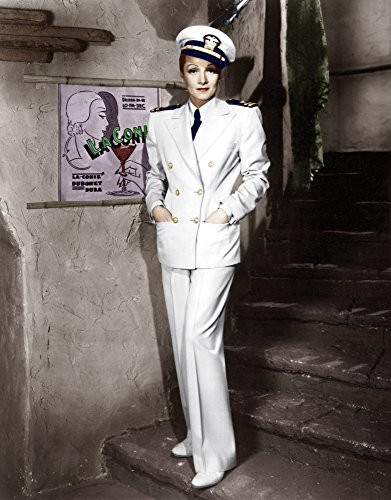 Posterazzi EVCMCDSESIEC009H Seven Sinners Marlene Dietrich 1940 Photo Print, 8 x 10