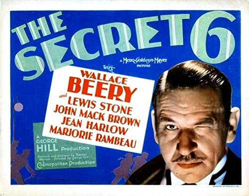 Posterazzi The Secret Six Wallace Beery 1931 Movie Masterprint Poster Print, (14 x 11)