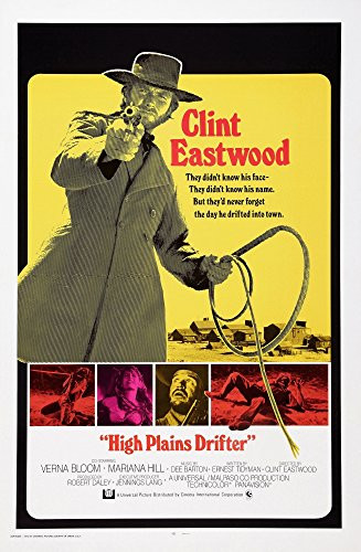 Posterazzi High Plains Drifter Us Art 1973 Movie Masterprint Poster Print, (11 x 17)