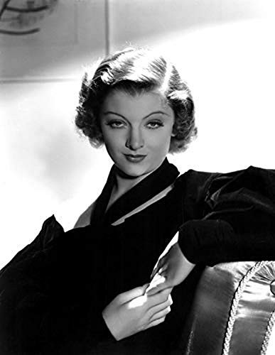 Posterazzi Myrna Loy Mgm 7/2/36 Photo Poster Print, (8 x 10)