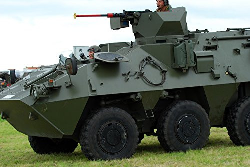 Posterazzi PSTJAE100156M The Pandur 6x6 family of wheeled armoured vehicles in use by the Belgian Army Poster Print, 16 x 11