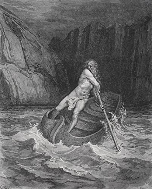 Engraving By Gustave Dore 1832-1883 French Artist And Illustrator For Inferno By Dante Alighieri Canto Iii Lines 76 To 78 Poster Print (13 x 16) Engraving By Gustave Dore 1832-1883 French Artist And Illustrator For Inferno By Dante Alighieri Canto Iii Lines 76 To 78 Poster Print (13 x 16)
