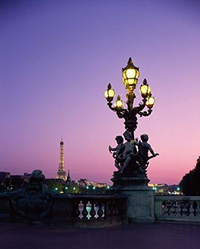 Posterazzi Pont Alexander III Paris Poster Print by Paul Thompson, (11 x 14)