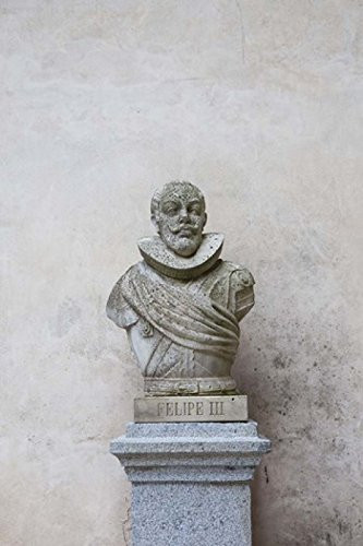 Posterazzi Bust of Spanish King Philip III The Alcazar Segovia Spain Poster Print by Walter Bibikow, (18 x 24)