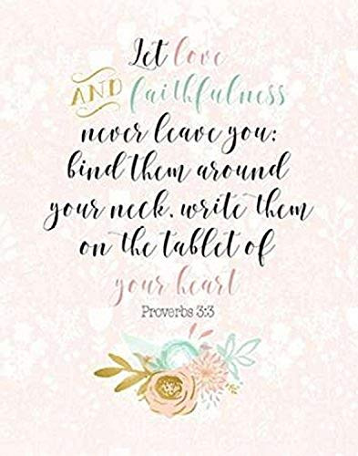 Posterazzi PDXTA1552SMALL Proverbs 3-3 Poster Print by Tara Moss, 11 x 14