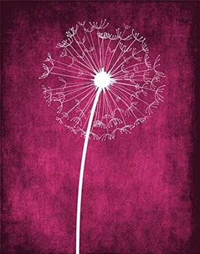 Posterazzi Grunge Dandelion III Poster Print by Tamara Robinson, (11 x 14)