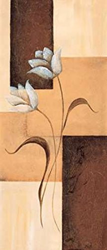 Posterazzi Tulips on blocks III Poster Print by Hedy, (10 x 20)