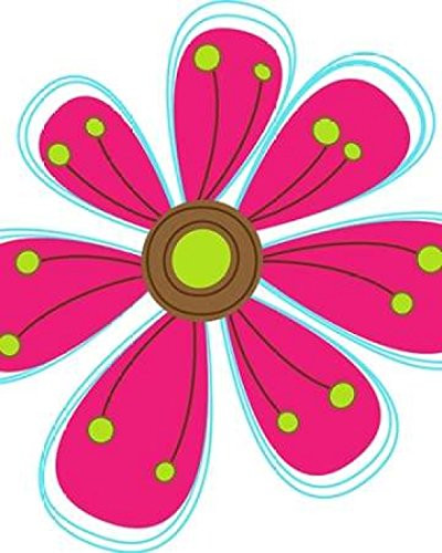 Posterazzi Zoom Flower III Poster Print by Tamara Robinson, (8 x 10)