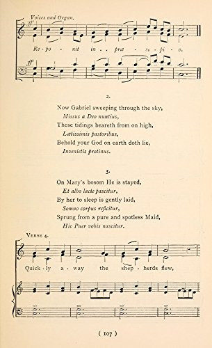 Posterazzi Come let us all Sweet Sing 3 Christmas Carols New & Old 1850 Poster Print, (18 x 24)