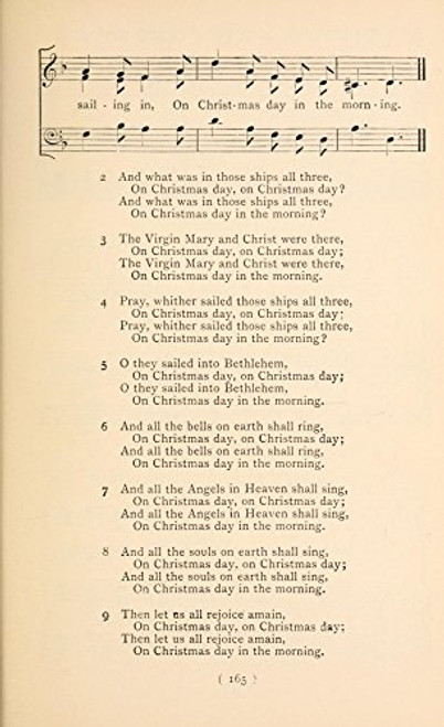 I Saw Three Ships 2 Christmas Carols New & Old 1850 Poster Print (18 x 24) I Saw Three Ships 2 Christmas Carols New & Old 1850 Poster Print (18 x 24)